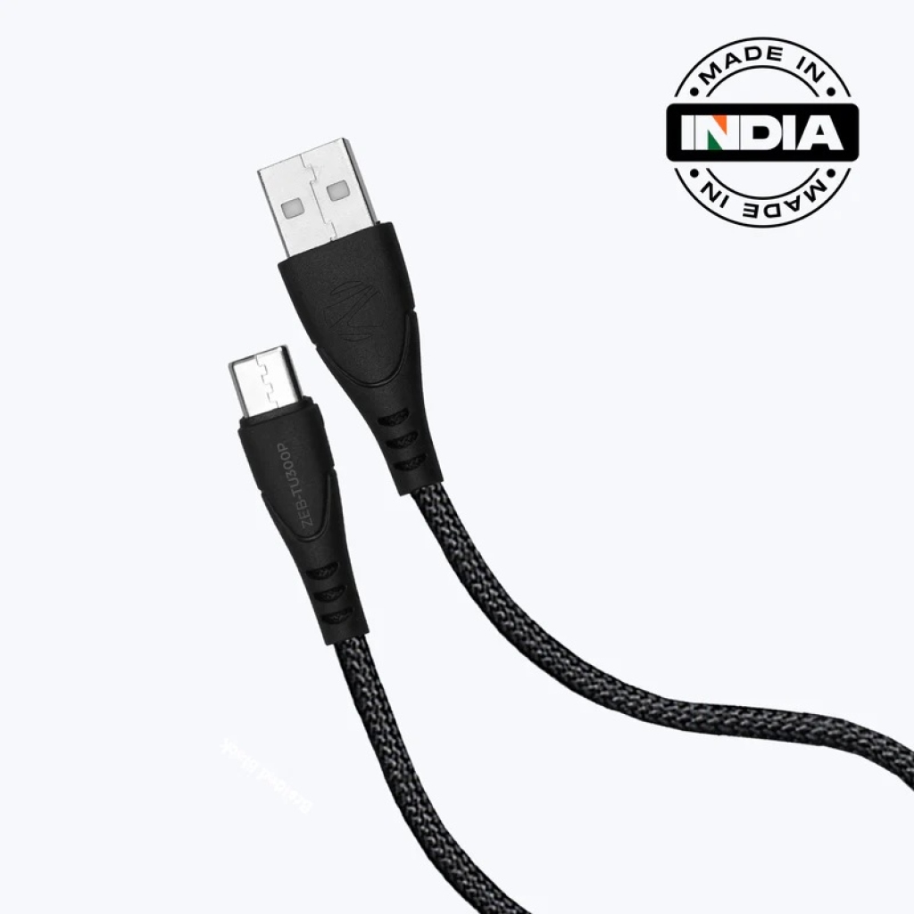 Zebronics USB to Type C Cable Braided