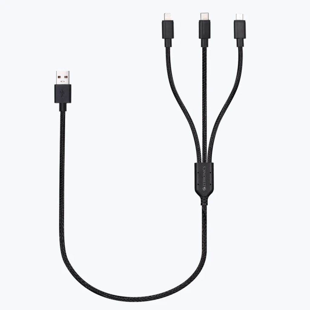 Zebronics High Quality 3 In 1 Cable