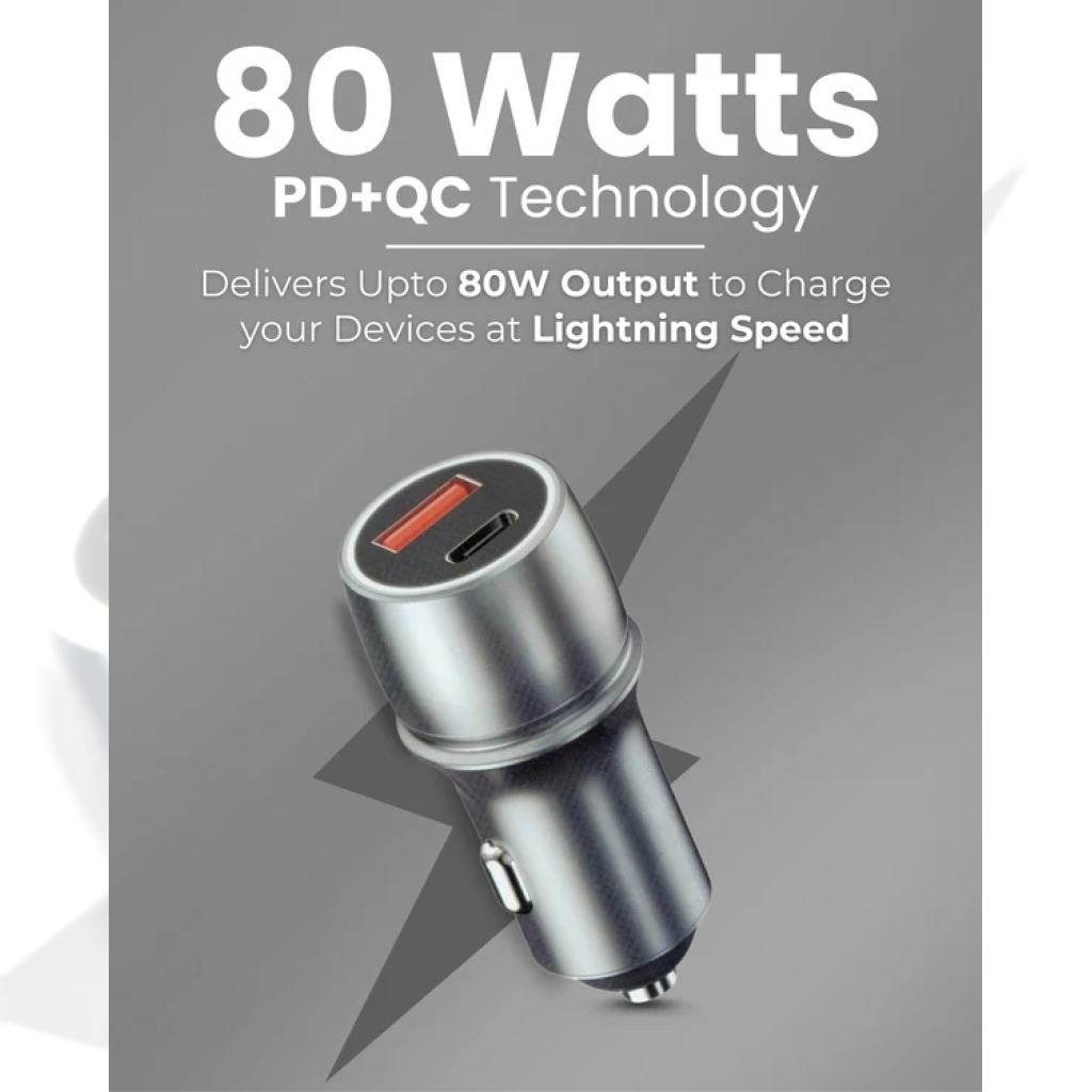 Icconx Car Charger 80W